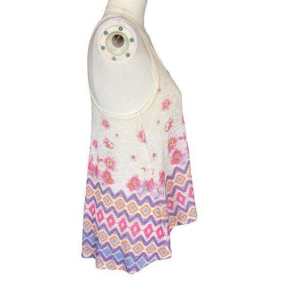 Gaze USA Round Neck Sleeveless Lightweight Flowy Pullover Tank Top Women's M - Picture 5 of 7